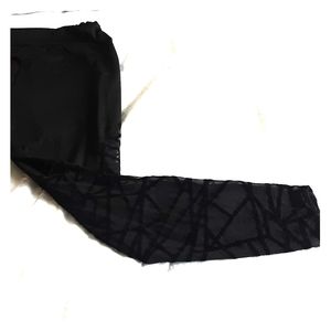 See through mesh leggings